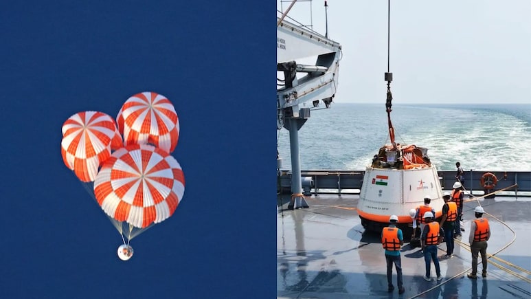 10-Parachute Landing System Successfully Tested For Gaganyaan Crew Module