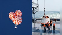 10-Parachute Landing System Successfully Tested For Gaganyaan Crew Module