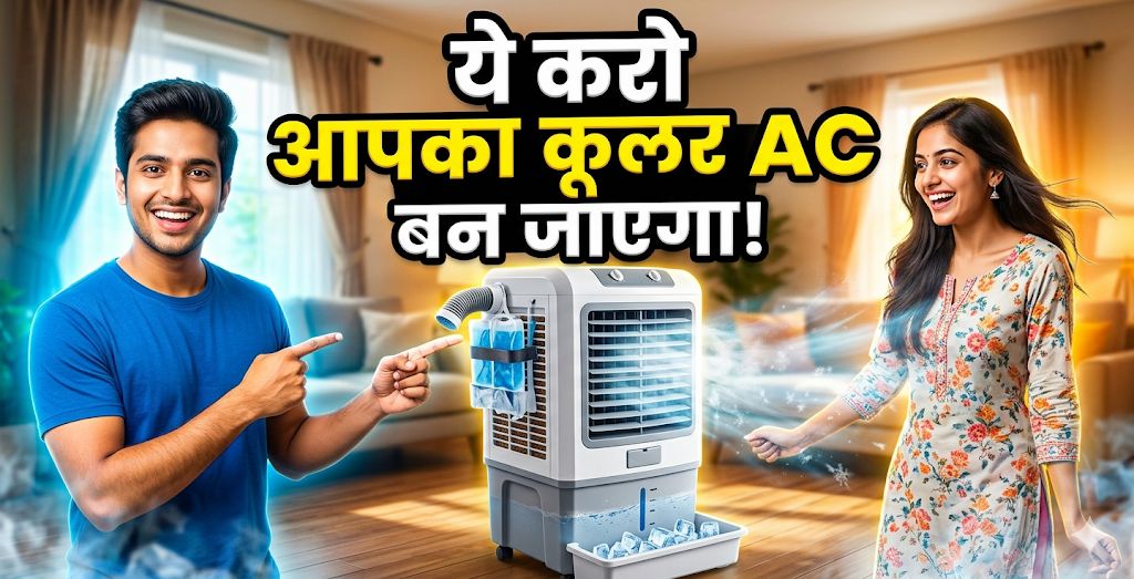 कूलर ठंडी हवा नहीं दे रहा? 5 रुपये का देसी तरीका आएगा काम