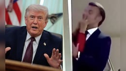 "He Is Still Recovering": Trump Mocks Macron, Says Wife Treats Him "Badly"