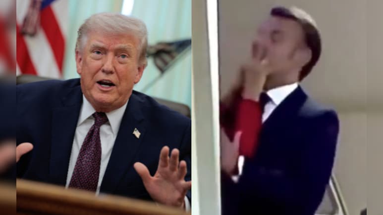 "He Is Still Recovering": Trump Mocks Macron, Says Wife Treats Him "Badly"