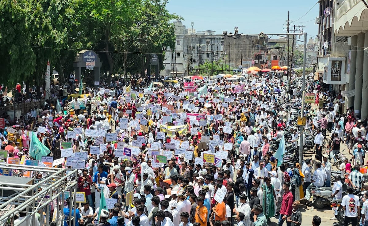 Tribal Communities In Navsari Launch Protest Over Housing Rights And Demolition Fears