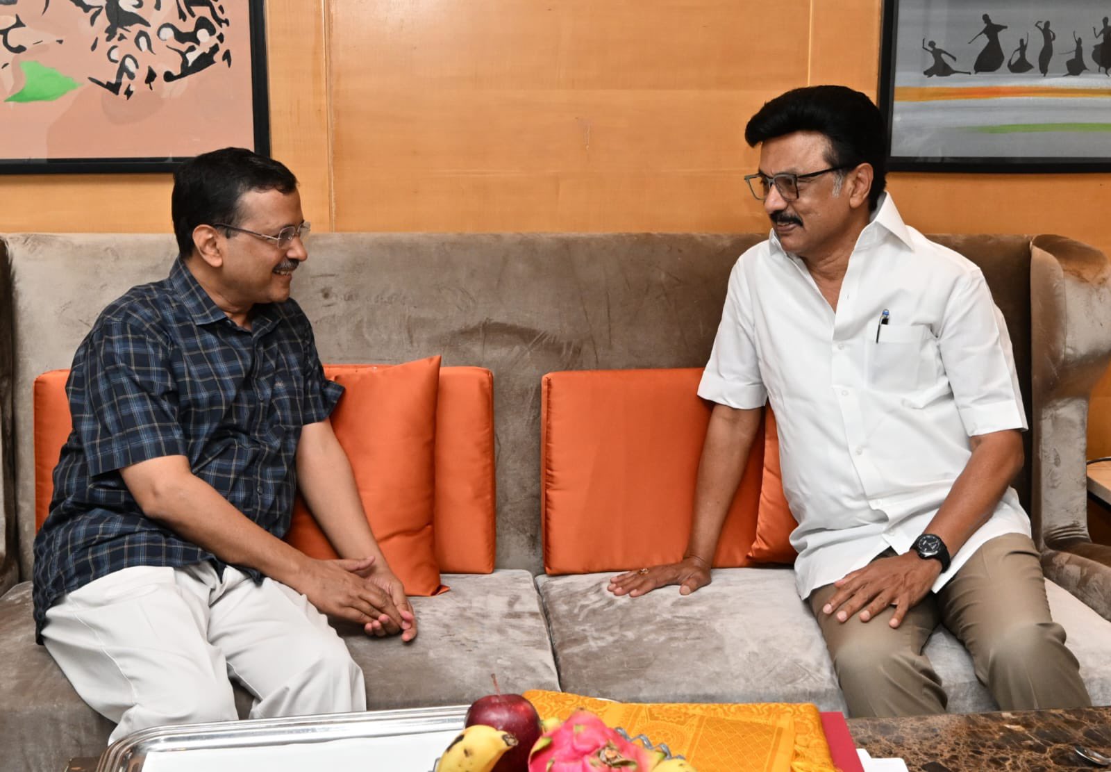 शिक्षा, स्वास्थ्य और महिला सशक्तिकरण पर हमारी सोच एक जैसी...तमिलनाडु सीएम स्टालिन से मुलाकात पर केजरीवाल