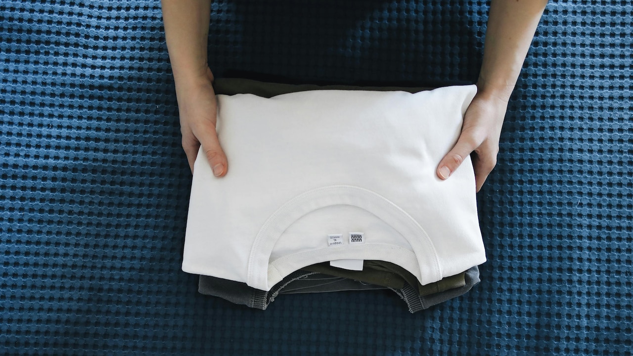 Layering transforms a T‑shirt from casual to considered.