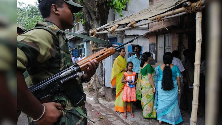 TN Elections In Pictures: Khushbu Sundar, Ajith Kumar And Others Cast Their Votes