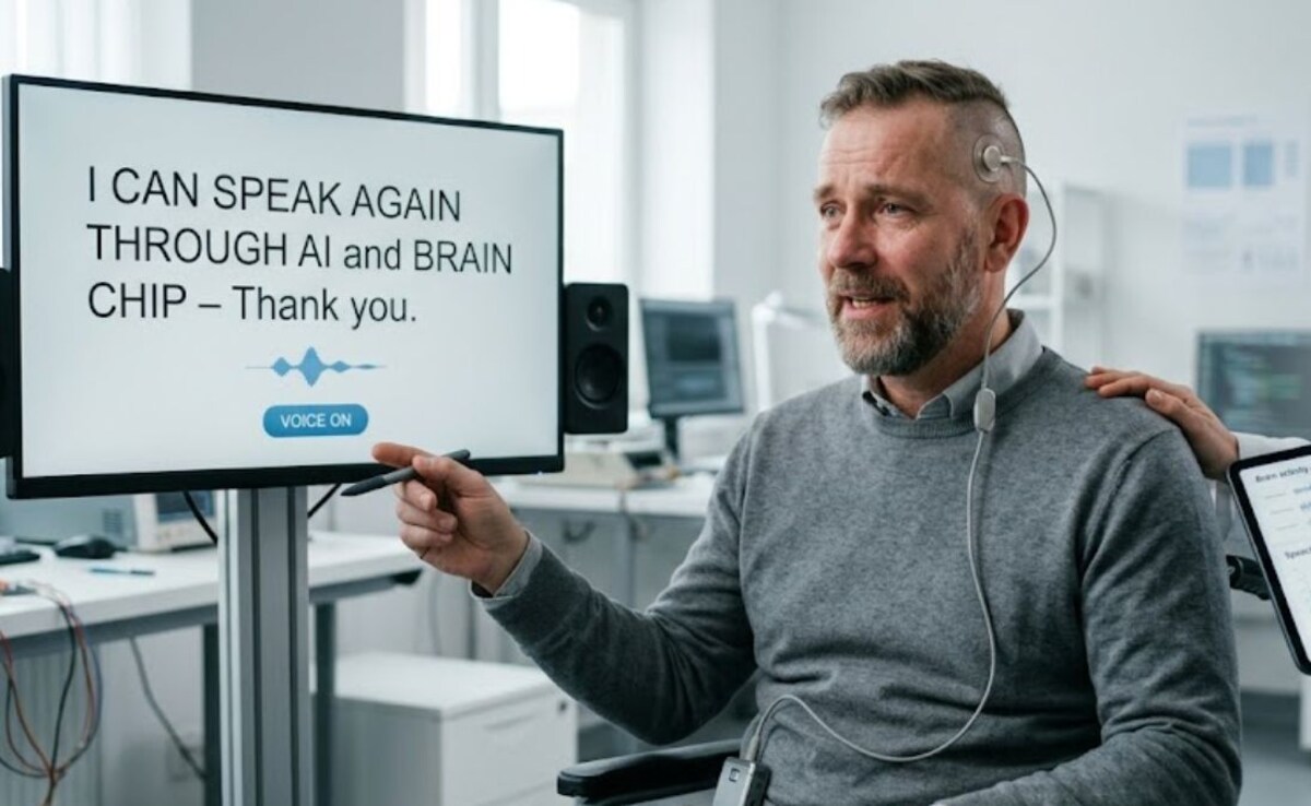 सालों पहले चली गई थी आवाज, शख्स को इस एक डिवाइस से वापस मिली बोलने की शक्ति