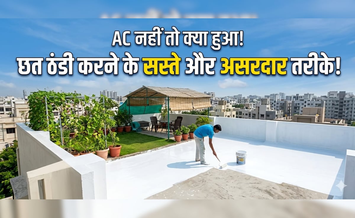 गर्मियों में तपती छत को ठंडा करने के लिए अपनाएं ये 4 तरीके
