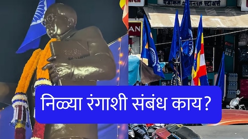 Ambedkarites and Blue Color : आंबेडकरवादी निळ्या रंगाचा सर्वाधिक वापर का करतात? दलितांचा संघर्ष अन् निळ्या रंगाशी संबंध काय?&nbsp;
