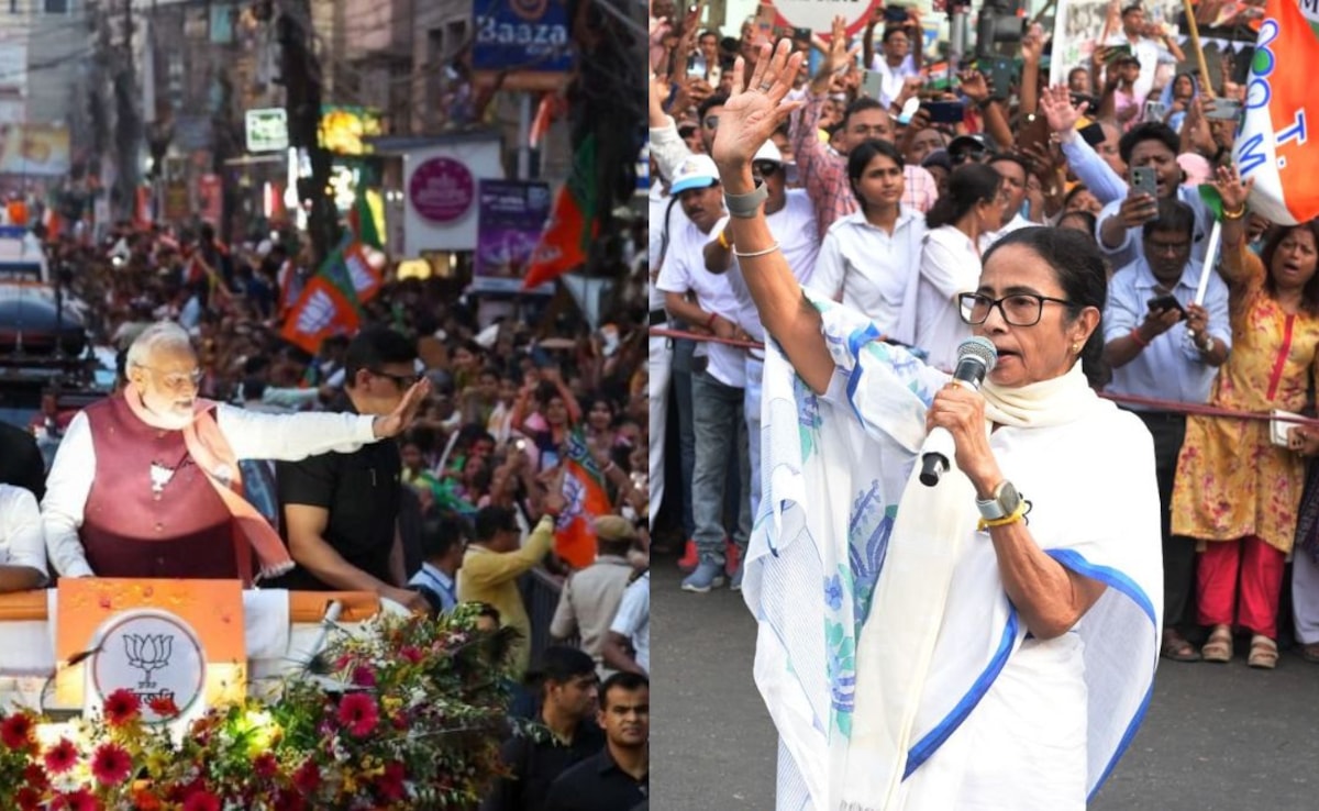 बंगाल में थम गया चुनावी शोर-मोदी या ममता में किसका जोर?