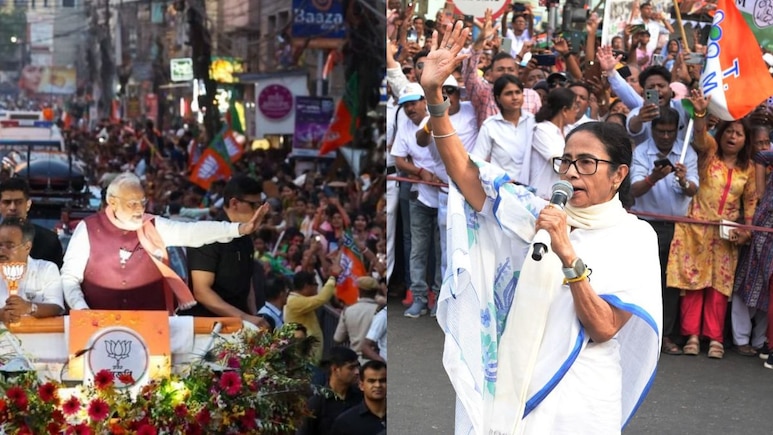 बंगाल में थम गया चुनावी शोर-मोदी या ममता में किसका जोर?