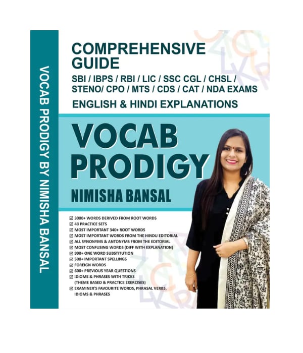 Click here to buy: Vocabulary Prodigy – Bansal Nimisha