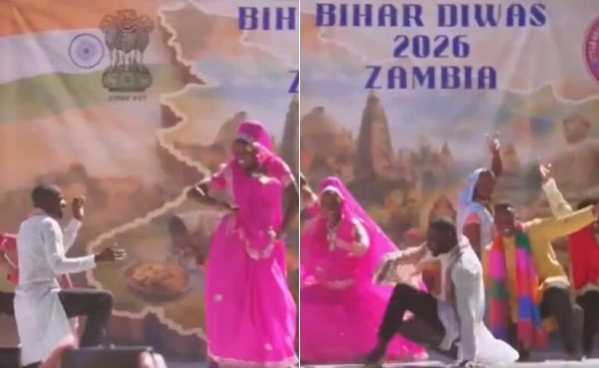 अफ्रीका तक पहुंचा बिहार का रंग, जांबिया में ‘लॉलीपॉप लगेलू’ पर थिरके लोग, वीडियो मचा रहा है धमाल