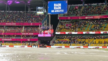 IPL 2026: Rajasthan Royals-Mumbai Indians Match Delayed Due To Rain In Guwahati — Check Weather Forecast