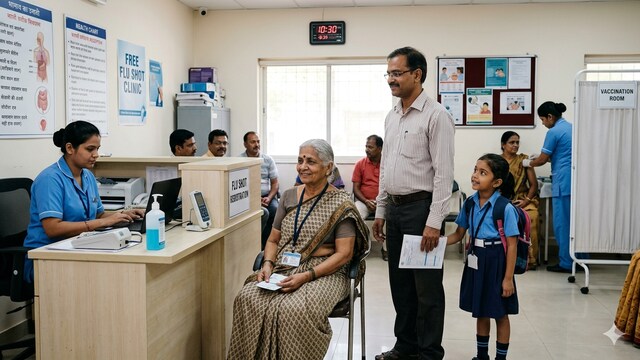 Every person over 6 months of age receive an annual flu vaccine