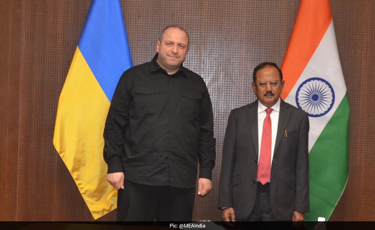 Top Zelensky Aide Meets, Ajit Doval, S Jaishankar To Discuss Path To Peace