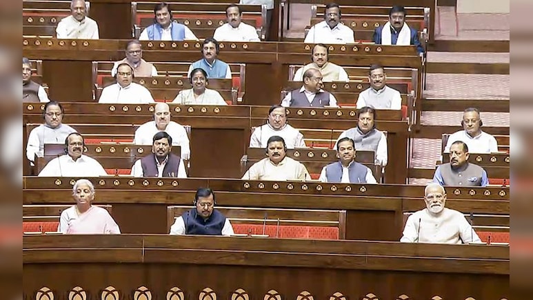 राज्यसभा में BJP ऐतिहासिक नंबर पर पहुंची, अपने बूते बहुमत से बस जरा दूर