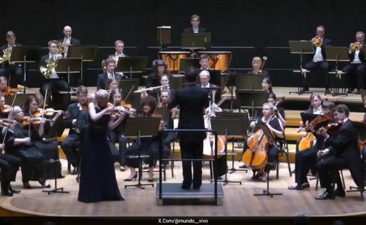 Video: British Maestro's Baton Sends Rs 12 Crore Violin Flying In Concert Disaster