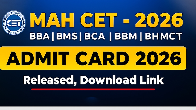 MAH BBA CET 2026 Admit Card OUT: Check Direct Link And Steps To Download