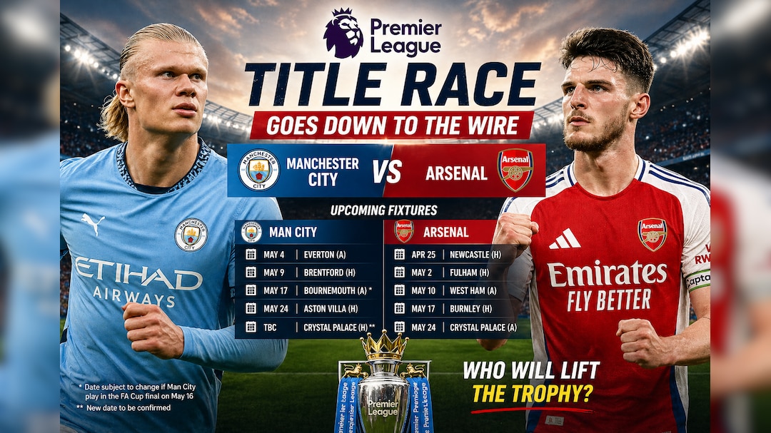 Premier League Title Race Explained: Arsenal or Manchester City? Here's The Breakdown