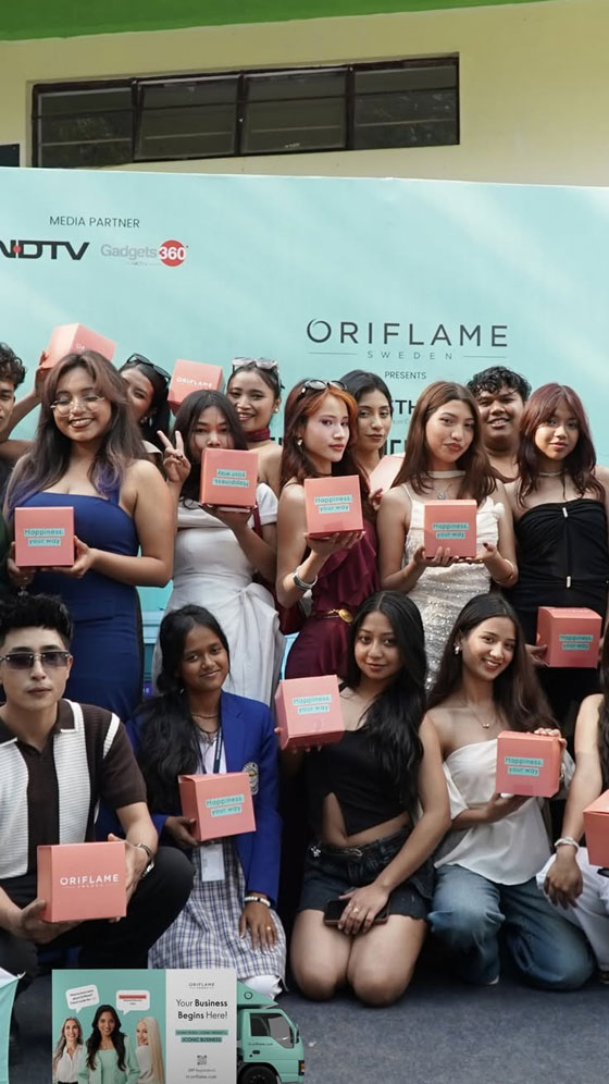 Northeast Influencer Yatra: Oriflame Lights Up Lady Keane College