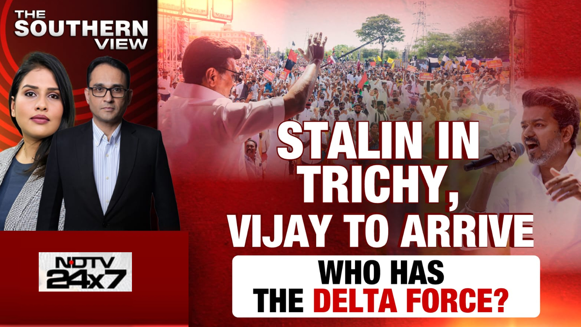 Stalin In Trichy, Vijay To Arrive: Who Has The Delta Force?