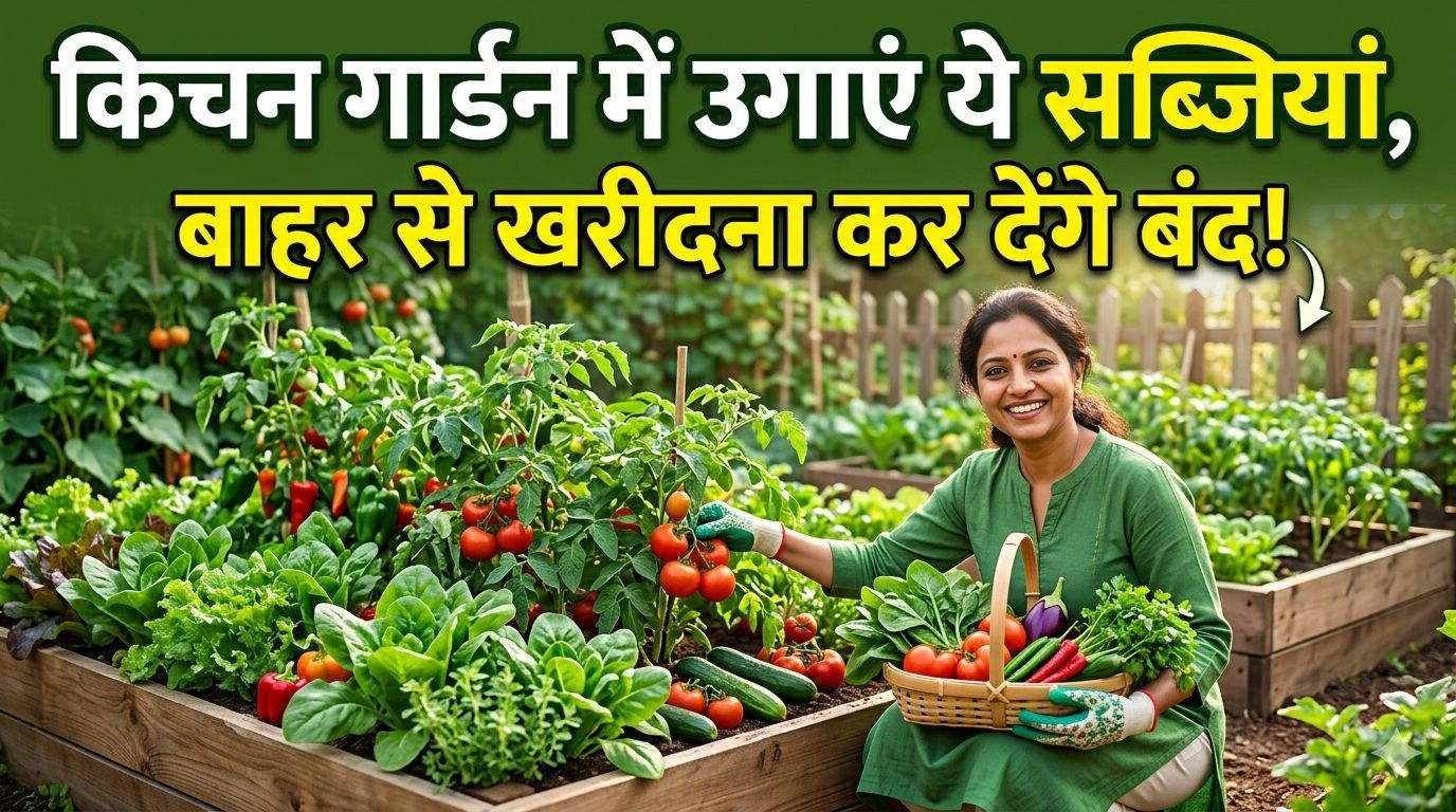 अप्रैल में लगा दिए ये पौधे तो जून में भर-भरकर आएंगी सब्जियां! जानें आसान किचन गार्डन सीक्रेट
