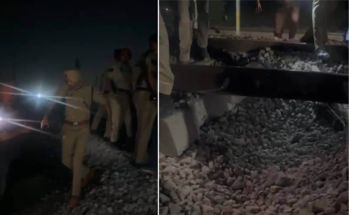 Blast Damages Railway Track Near Patiala, Probe Underway