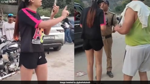 ऋषिकेश में गंगा किनारे शराब पी रही थी महिला, पुलिस ने रोका तो बोली- &lsquo;तुम्हारी रोजी‑रोटी हम पर्यटकों से चलती है&rsquo;