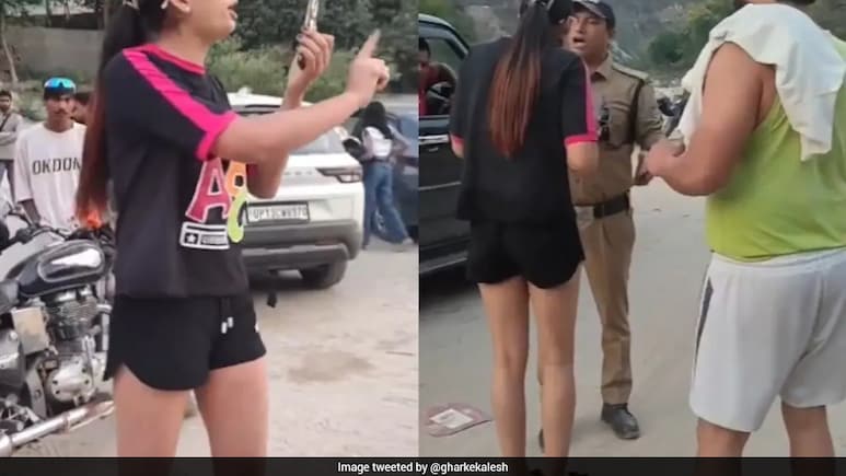 ऋषिकेश में गंगा किनारे शराब पी रही थी महिला, पुलिस ने रोका तो बोली- &lsquo;तुम्हारी रोजी‑रोटी हम पर्यटकों से चलती है&rsquo;