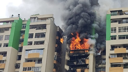 Massive Fire In Ghaziabad Flat Causes Panic, Spreads To Other Floors