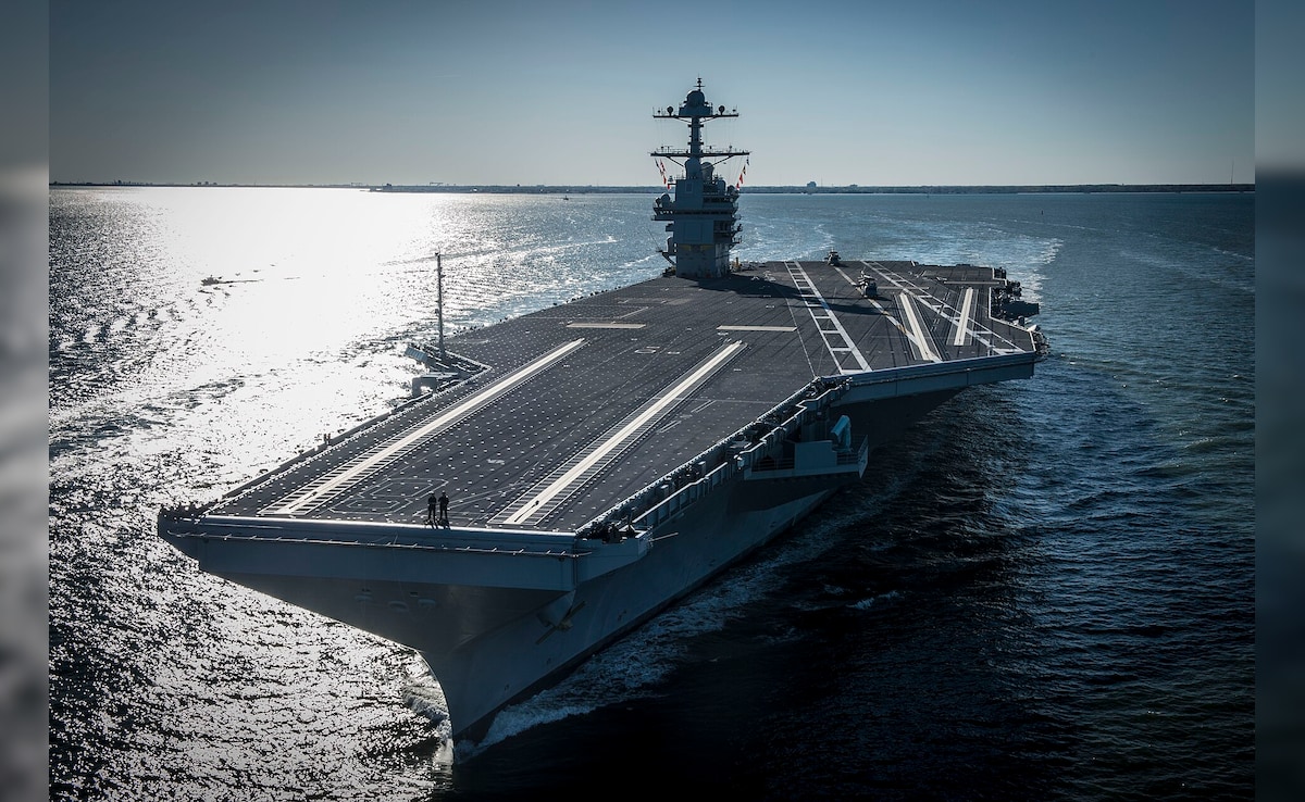 Iran Tensions Escalate, But US' Largest Carrier USS Gerald R Ford Set To Return After Record Deployment