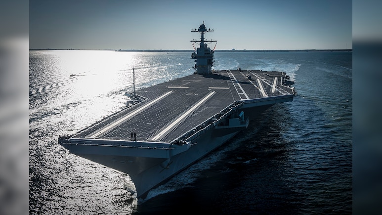 Iran Tensions Escalate, But US' Largest Carrier USS Gerald R Ford Set To Return After Record Deployment
