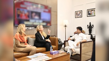 Starlink Team Meets Scindia; SpaceX Signs Meghalaya Pact To Pilot Satellite Internet In India