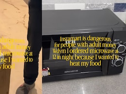 Pune Blogger Orders Microwave At Midnight Just To Heat Food, Instamart Approves With A <i>DDLJ</i> Twist