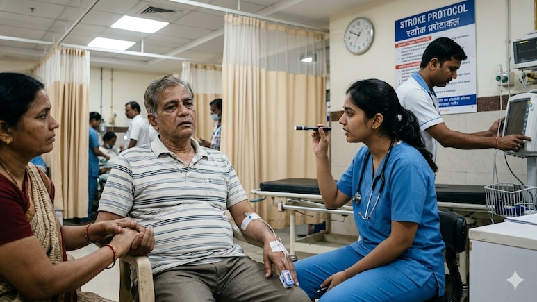1 In 7 Indian Stroke Patients Between Ages 18-44: ICMR Study