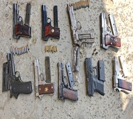 पाकिस्तान से भारत आ रहे थे विदेशी हथियार, अंतरराष्ट्रीय सिंडिकेट के 9 गुर्गे गिरफ्तार, मास्टरमाइंड की तलाश