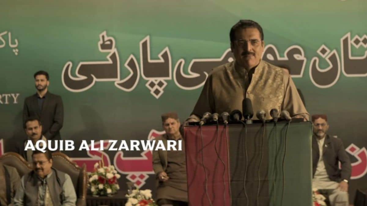 Asif Ali Zarwari  is played by Sanjay Mehandiratta