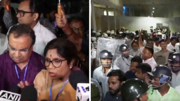 Trinamool Holds Sit-In, Alleges Ballot Boxes Opened. "Pure Rumours," Says BJP