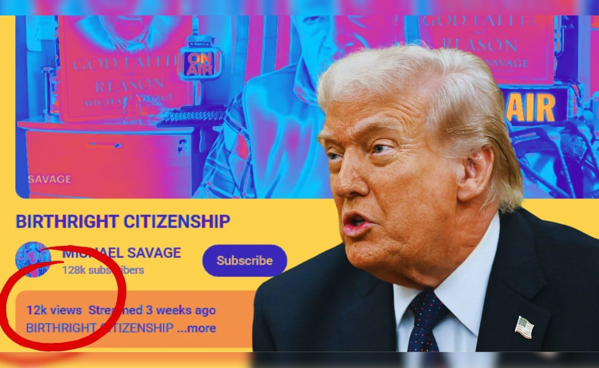 तीन हफ्ते में महज 12 हजार व्यूज वाला वीडियो देख रहे ट्रंप...पोस्ट कर दी उसी की बकवास