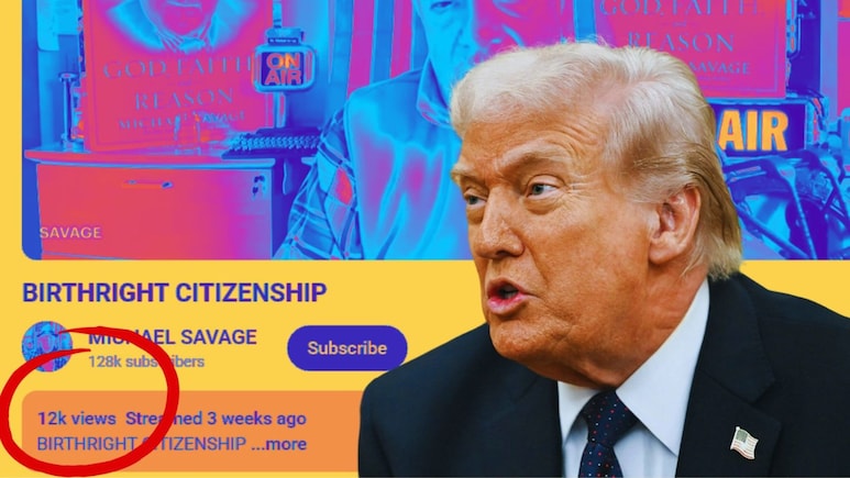 तीन हफ्ते में महज 12 हजार व्यूज वाला वीडियो देख रहे ट्रंप...पोस्ट कर दी उसी की बकवास