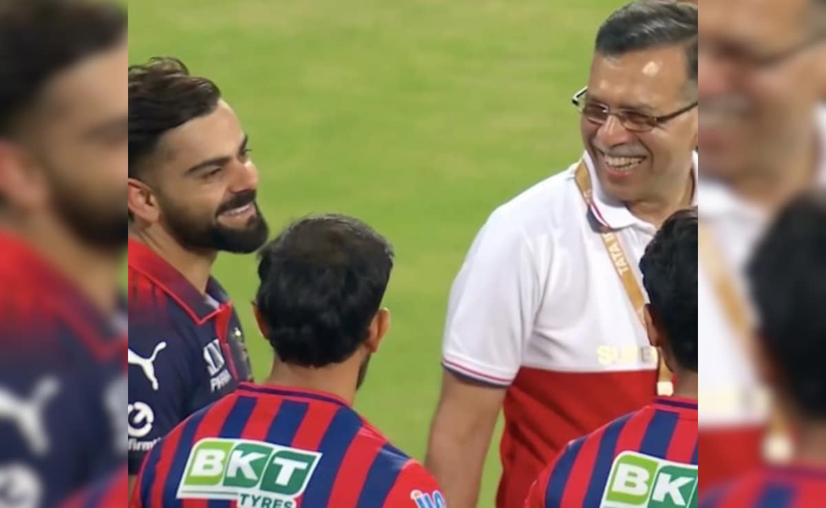 विराट कोहली से मिले बिना खुद को रोक नहीं पाए संजीव गोयनका, हार के बाद मैदान पर गए और लगा लिया गले से