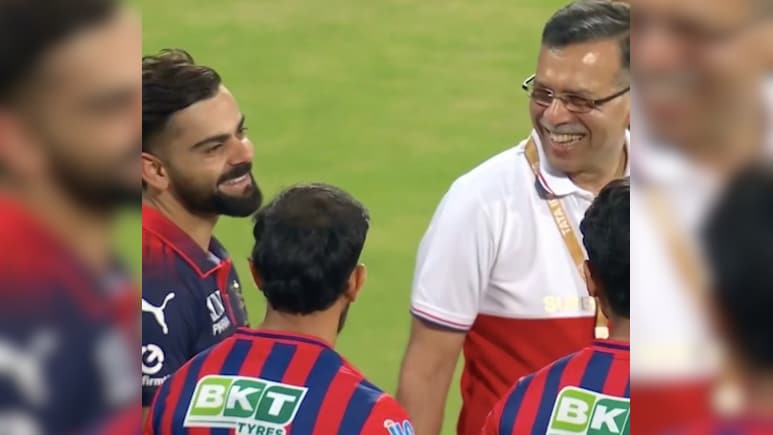 विराट कोहली से मिले बिना खुद को रोक नहीं पाए संजीव गोयनका, हार के बाद मैदान पर गए और लगा लिया गले से