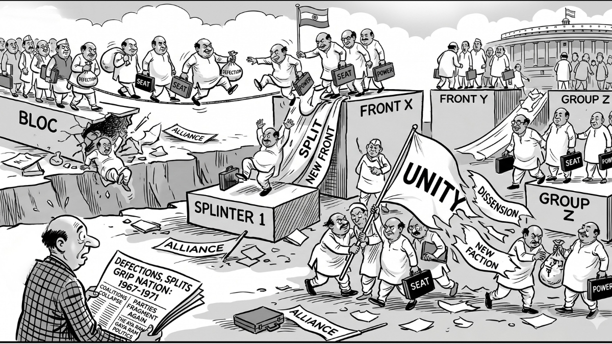 When 45 Governments Fell Like Houses Of Cards: India's Era Of Political Chaos