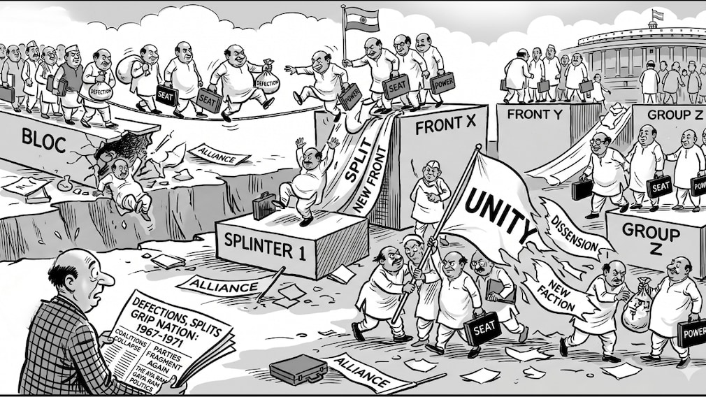 When 45 Governments Fell Like Houses Of Cards: India's Era Of Political Chaos