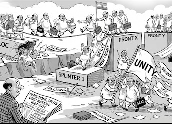 When 45 Governments Fell Like Houses Of Cards: India's Era Of Political Chaos
