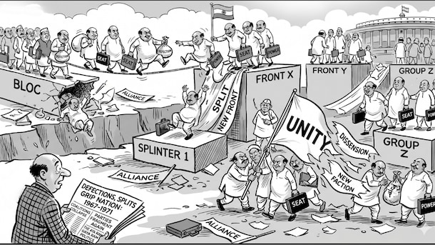 When 45 Governments Fell Like Houses Of Cards: India's Era Of Political Chaos