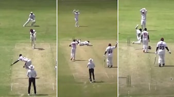 West Indies Pacer's Bouncer Floors Batter. Helmet Kicked, Match Abandoned