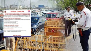 दिल्ली में ट्रैफिक अपडेट: इस इलाके में 26 अप्रैल तक स्लो रहेगा ट्रैफिक, Delhi Traffic Police ने बताया कौन से रास्ते अपनाएं