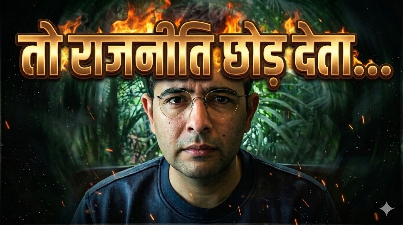 राघव चड्ढा का नया VIDEO, बताया- पार्टी छोड़ने के बाद सिर्फ ऑप्शन बचे थे