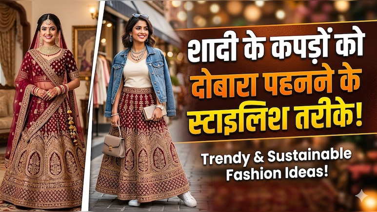शादी के कपड़े अलमारी में क्यों सड़ें? इन 7 स्टाइलिश जुगाड़ से बार-बार पहनें और हर बार दिखें क्लासी!